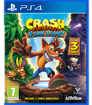 Crash Bandicoot N.Sane Trilogy PS4 NEW