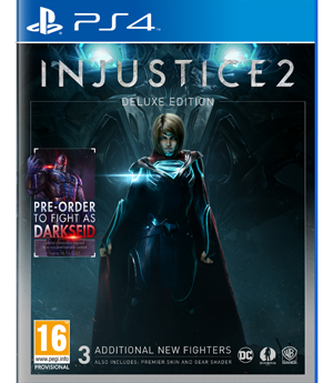 Injustice 2 Deluxe Edition + Pre-Order Bonus PS4 NEW