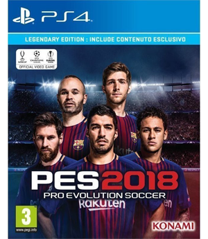 Pro Evolution Soccer 2018 Legendary Edition PS4 NEW