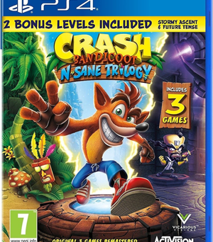 Crash Bandicoot N Sane Trilogy (Bonus Edition) 2.0 PS4 NEW