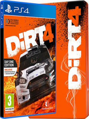 Dirt 4 Steelbook PS4 USED