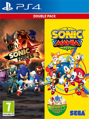 Sonic Forces / Sonic Mania Plus Double Pack PS4 NEW