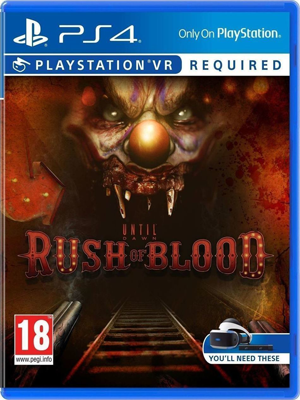 Until Dawn: Rush of Blood Playstation VR USED