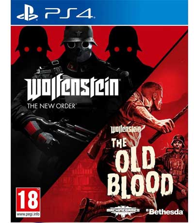 Wolfenstein: The Two Pack PS4 USED