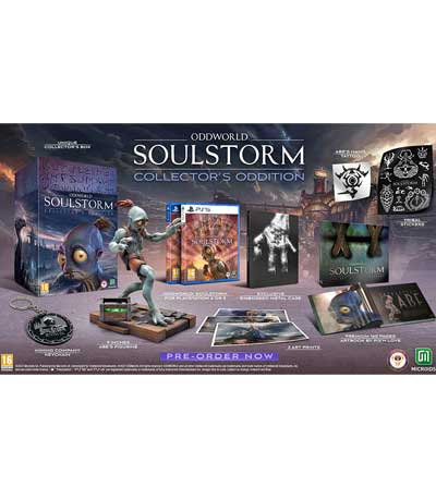 Oddworld Soulstorm Collectors Edition PS4 NEW