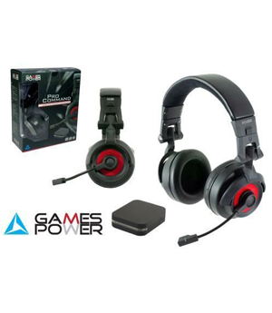 GAMES POWER PRO COMMAND WIRELESS GAMING HEADSET