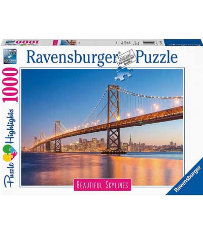Ravensburger Παζλ - Σαν Φρανσίσκο (1000τεμ.) (14083)