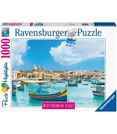 Ravensburger Puzzle - Mediterranean Malta (1000pcs) (14978)