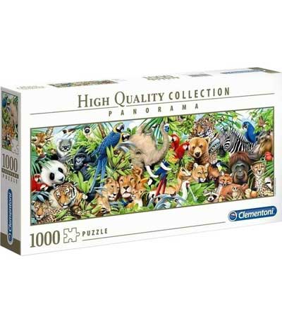 AS Clementoni Puzzle - High Quality Collection Panorama - Wildlife (1000pcs) (1220-39517)