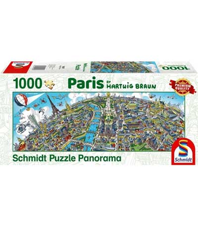 Schmidt Παζλ 1000τεμ. Panorama Από ψηλά Παρίσι 59597