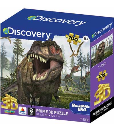 Discovery 3DΠαζλ 100τμχ. – Tyrannosaurus Rex 13574