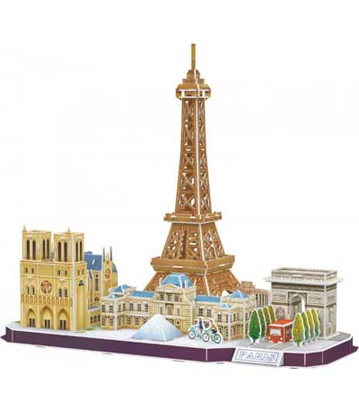 Cubic Fun 3D Πάζλ 114τεμ. Paris MC254h