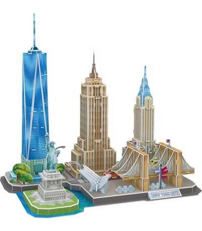 Cubic Fun 3D Παζλ 123τεμ. New York City Line MC255h