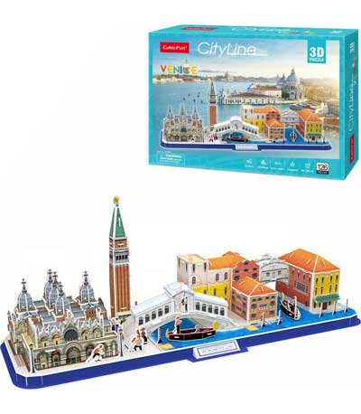 Cubic Fun 3D Παζλ 126τεμ.City Line Venice MC269h