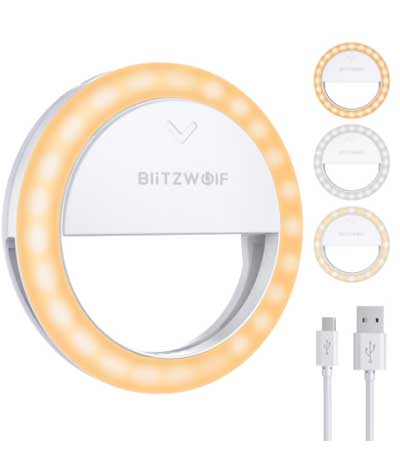 Φακός κάμερας smartphone BlitzWolf BW-SL1 με λάμπα