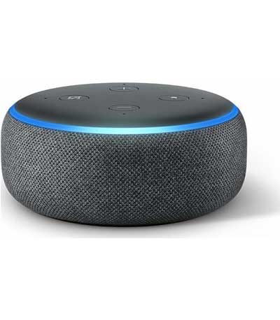 Amazon Echo Dot (3rd Generation) - Smart Speaker with Alexa - Charcoal Fabric