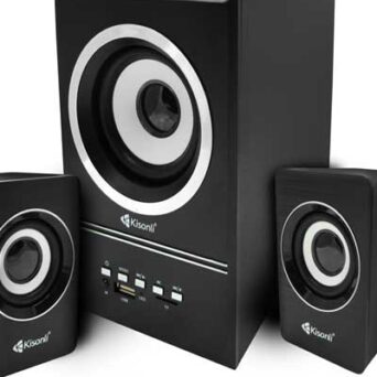 Ηχεία Kisonli U-2700BT, Bluetooth, 5W+3Wx2 USB, Μαυρο - 22114
