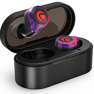 BlitzWolf Airaux AA-UM9 In-ear Bluetooth Handsfree Ακουστικά 6mm drivers,Αδιαβροχα,2 modes - Music