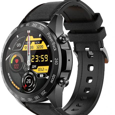 BlitzWolf Smart Watch BW-HL4 Black blood pressure and heart rate BT Call & Dial,Music Playback, Muti-Sport Modes