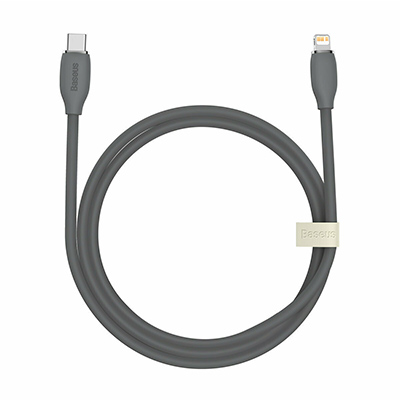 Baseus Jelly cable USB-C to Lightning, 20W, 1,2m (black)