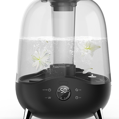 DEERMA υγραντήρας F327W με χρονοδιακόπτη, 5L, μαύρος
