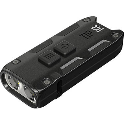 NiteCore Επαναφορτιζόμενος Φακός Μπρελόκ LED Αδιάβροχος IP54 με Μέγιστη Φωτεινότητα 700lm Tip SE Black
