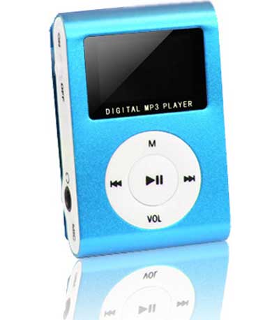 SETTY PORTABLE MP3 MINI BLUE