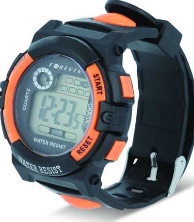 FOREVER Αδιάβροχο Smart Watch DW-100 - Πορτοκαλί