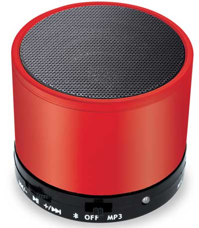Junior bluetooth speaker red