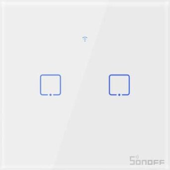 Sonoff Smart Switch WiFi + RF 433 T1 EU TX (2-channel) IM190314013