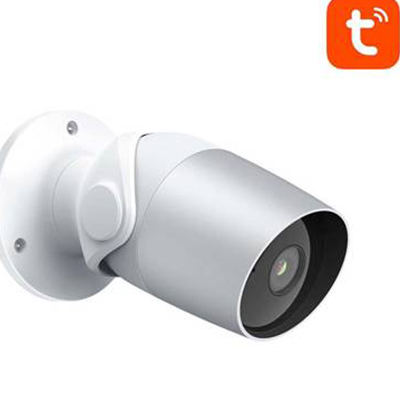 Laxihub O1 IP Κάμερα Wi-Fi 1080p Αδιάβροχη με Αμφίδρομη Επικοινωνία Tuya Ασημί