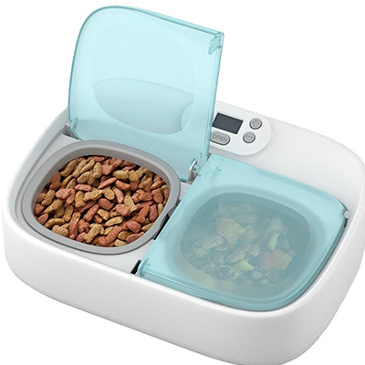 Petoneer Smart Ταΐστρα Σκύλου με Διπλό Μπωλ 355ml (PN-110033-01)