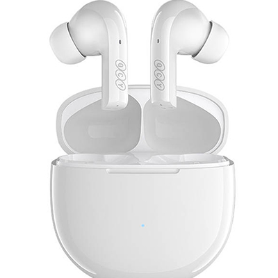 QCY T18 In-ear Bluetooth Handsfree Ακουστικά White