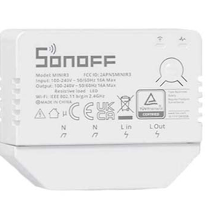 Sonoff MINI-R3 Smart switch Wi-Fi (MINIR3)