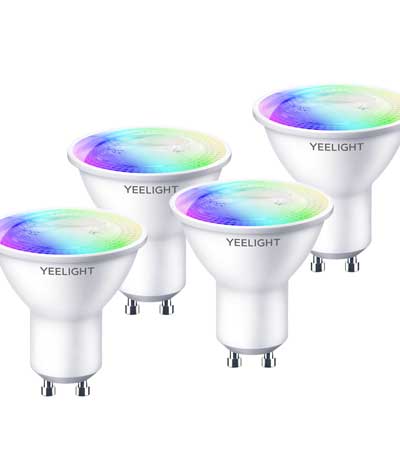 Yeelight GU10 Smart Bulb W1 (color) - 4pcs