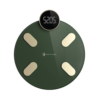Haylou CM01 Smart Ζυγαριά με Λιπομετρητή & Bluetooth σε Πράσινο χρώμα