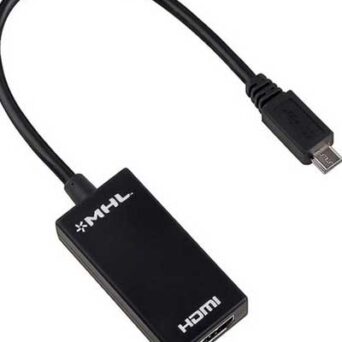 Μετατροπέας MHL (micro USB) σε HDMI 15cm, No brand, Μαύρο - 18223