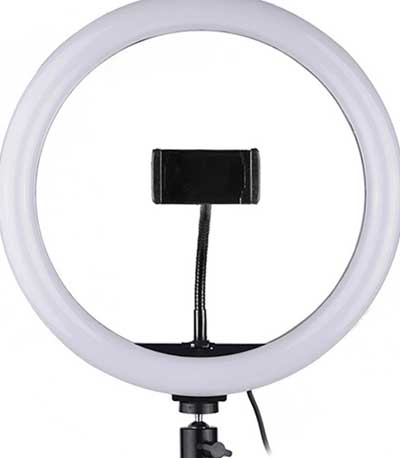 LED Ring light No brand M33, 33cm, 25W, Black - 40124