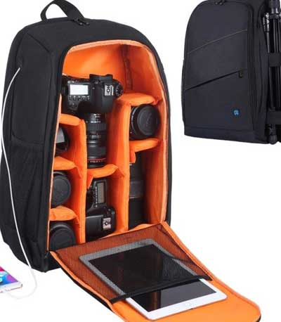 Puluz waterproof camera backpack (black)