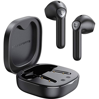 SoundPEATS TrueAir2 Earbud Bluetooth Handsfree Ακουστικά IPX4 Bluetooth 5.2 Dual Mic