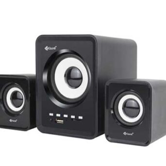 Ηχεία Kisonli U-2800BT, Bluetooth, 5W+2x3W, USB, Μαυρο - 22151