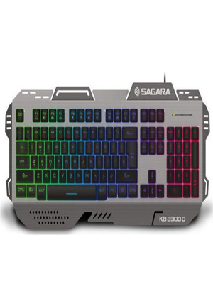 Keyboard RGB Zeroground KB-2300G SAGARA