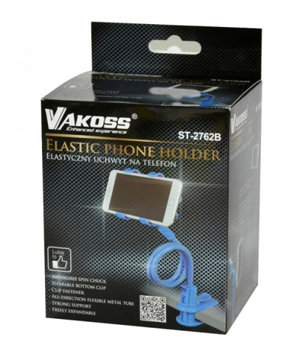 VAKOSS Βάση Smartphone, Ελαστική 360°, Blue