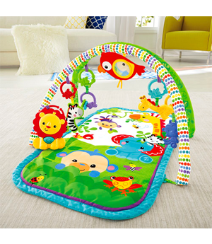 FISHER PRICE - RAINFOREST FRIENDS 3-IN-1 MUSICAL ACTIVITY GYM (CHP85)