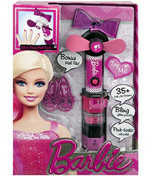 BARBIE ALL-IN-ONE NAIL FAN ΣΕΤ ΝΥΧΙΩΝ (9543110)
