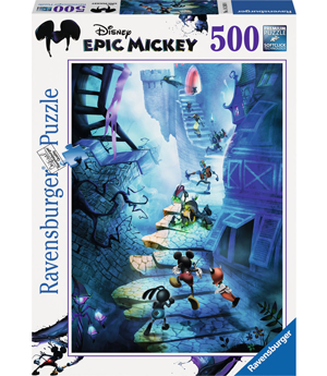 Ravensburger Παζλ - Disney Epic Mickey: Η Σκάλα (500 κομμ.) - 14240