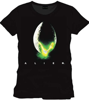 ALIEN - LOGO T-SHIRT - SIZE L (BLACK)