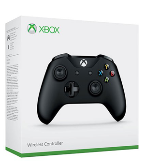 Microsoft Official Xbox One S Wireless Controller - Black