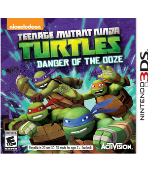 Teenage Mutant Ninja Turtles Danger of the Ooze 3DS USED