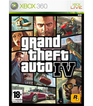 Grand Theft Auto IV X360 USED
